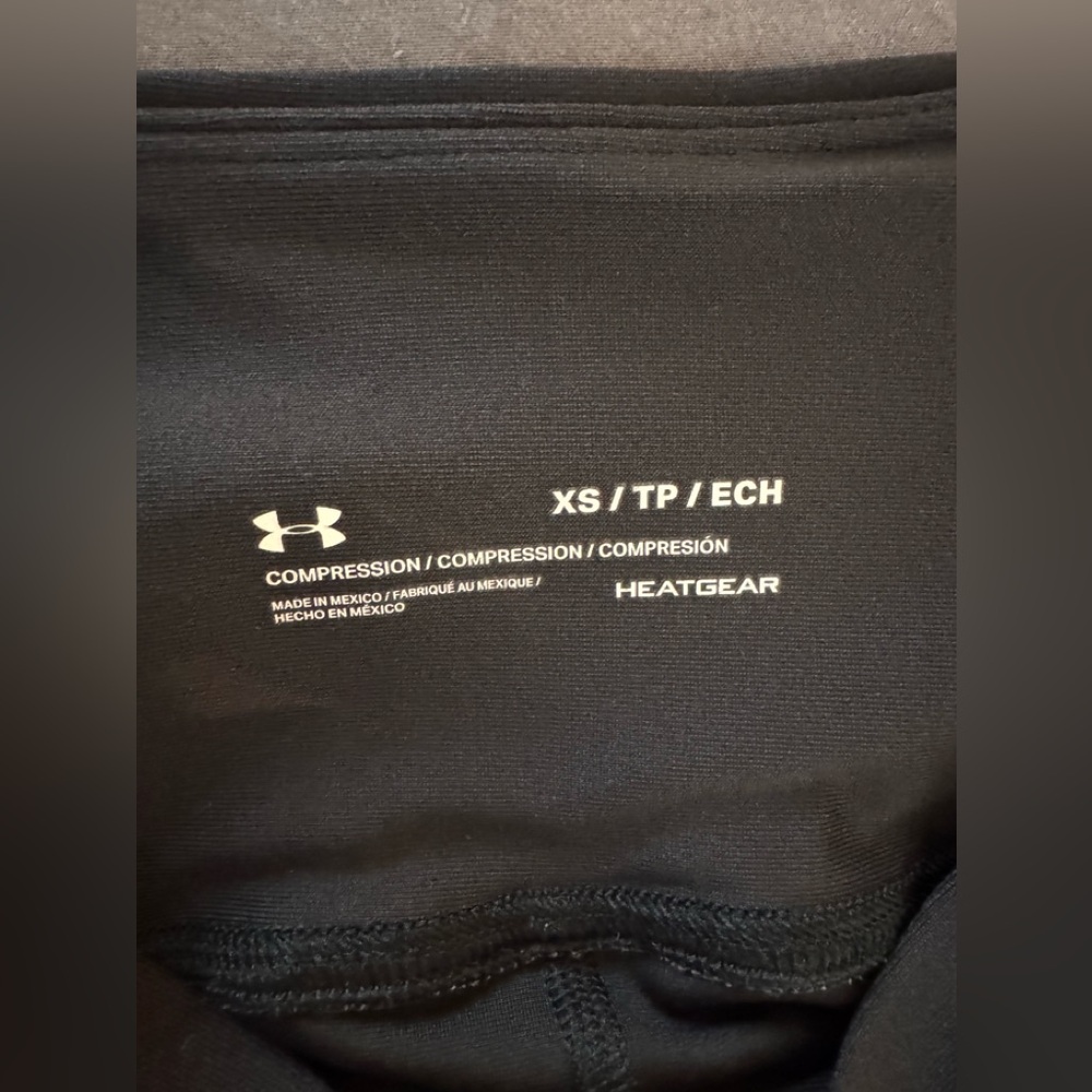 Under Armour Black HeatGear Compression Leggings